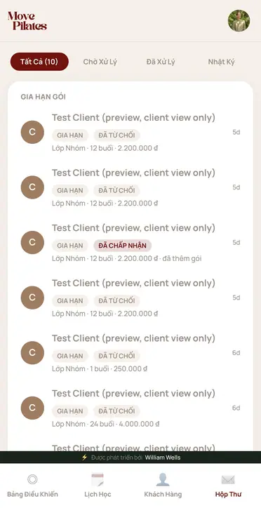 The approval inbox